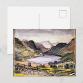 Thirlmere, kunstwerk van Paul Nash Briefkaart (Voorkant / Achterkant)