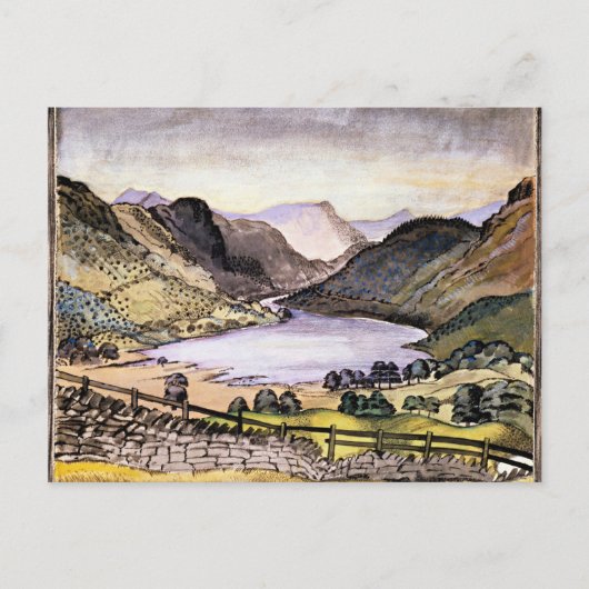 Thirlmere, kunstwerk van Paul Nash Briefkaart (Voorkant)