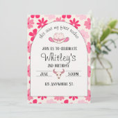 this aint my first rodeo. 2nd birthday invitation (Debout devant)