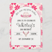 this aint my first rodeo. 2nd birthday invitation (Devant)