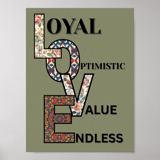 This beautiful poster show love charater (Devant)