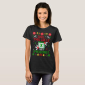 This Calls For A Spreadsheet Ugly Christmas T-shirt (Voorkant volledig)