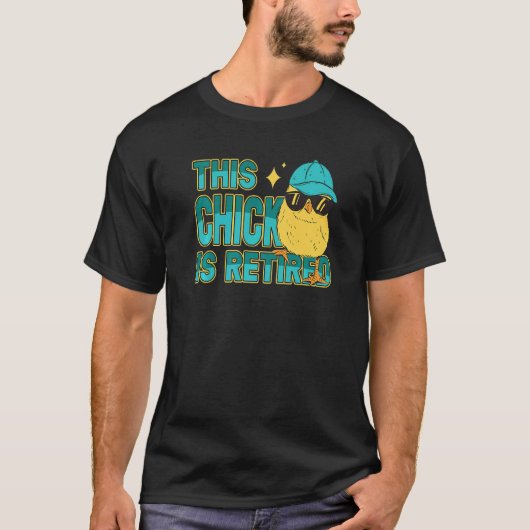 This Chick is retired Women Retirement   T-shirt (Voorkant)