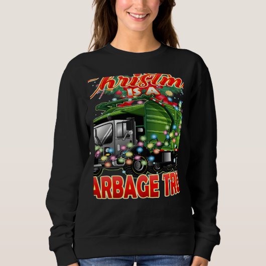 This Christmas All I Want is a Garbage Truck   Trui (Voorkant)