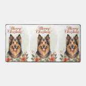 This christmas desk mat brightens festive Desk mat (Voorkant)