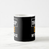 This Cup Funds My Patience — Trader Mug Design Koffiemok (Center)