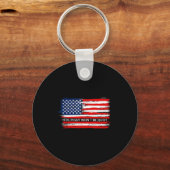 This Ggy Won't Be Quiet Funny Flag Sleutelhanger (Voorkant)