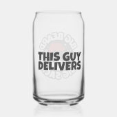 This Guy Delivers! Funny Christmas Cocktail (Verso)