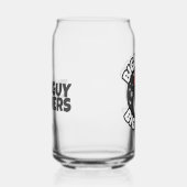 This Guy Delivers! Funny Christmas Cocktail Blikvorm Glas (Rechts)