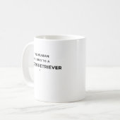 This Human Belongs... - White Mug (Devant gauche)