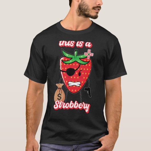 This is a strobbery costume t-shirt (Voorkant)