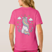 This is a T-shirt with a cute unicorn. (Dos)