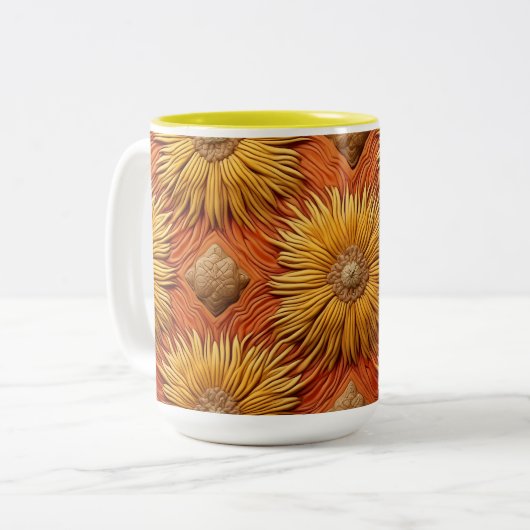 This is an embroidery pattern mugs (Devant gauche)
