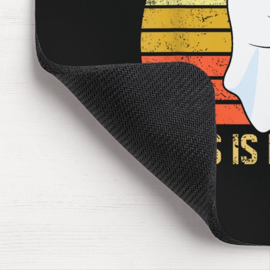 This Is Boo Sheet Bull Funny Halloween Ghost Muismat (Hoek)