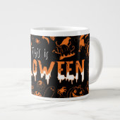 "This is Halloween – Spooky Style for the Bold🎃" Extra Grote Beker (Voorkant rechts)