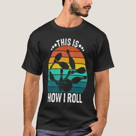 This Is How I Roll Helicopter Transportation Pilot T-shirt (Voorkant)