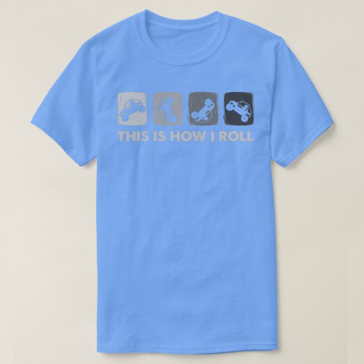This Is How I Roll SxS SideBySide UTV  T-shirt (Design voorkant)