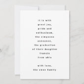 This Is Me | Modern GRAD Fade Text | Foto van Anno Aankondiging (Achterkant)