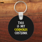 This Is My Cerberus Costume Halloween Greek Mythol Sleutelhanger (Voorkant)