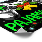 This Is My Christmas Pajama Gamer Video Game Boys Poster (Hoek)