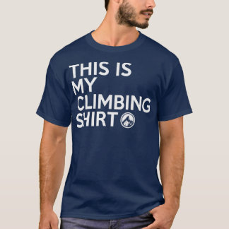 This is my climbing t-shirt