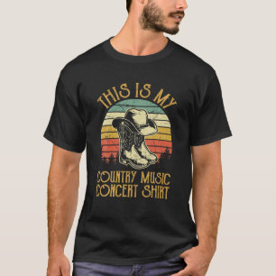 This Is My Country Music Concert Southern Western T-shirt