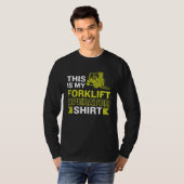 This Is My Forklift Operator T-shirt (Voorkant volledig)