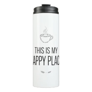 This Is My Happy Place Mug Thermosbeker
