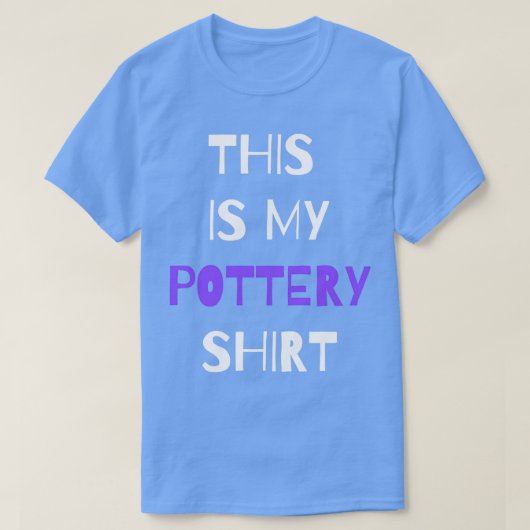 This is my pottery shirt Classic TShirt (Design devant)