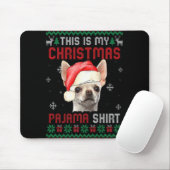 This Is My Ugly Xmas Pajama Chihuahua Dog T Shirt  Muismat (Met muis)
