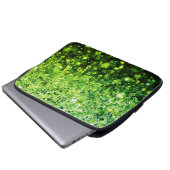 This Is Not Green Rain on a Laptop Electronics Bag Sleeve (Voorkant onderkant)