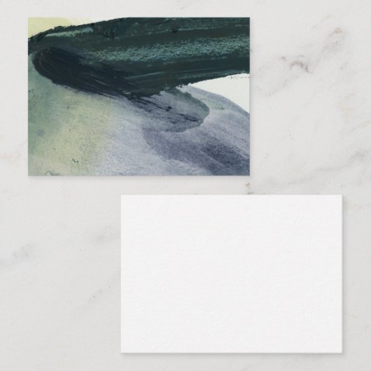 "This is the Way": Original Abstract Note Kaart Notitiekaartje (Voorkant / Achterkant)