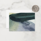 "This is the Way": Original Abstract Note Kaart Notitiekaartje (Voorkant / Achterkant in situ)