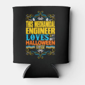 This Mechanical Engineer Loves 31st Oct Halloween Blikjeskoeler (Voorkant)