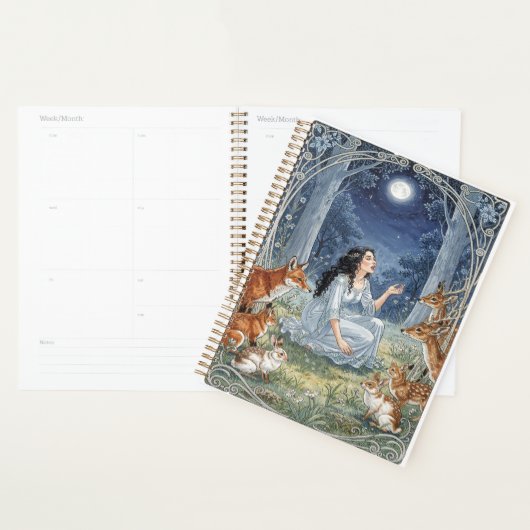 This Moonlit Muse Art Nouveau (Devant avec enveloppe)