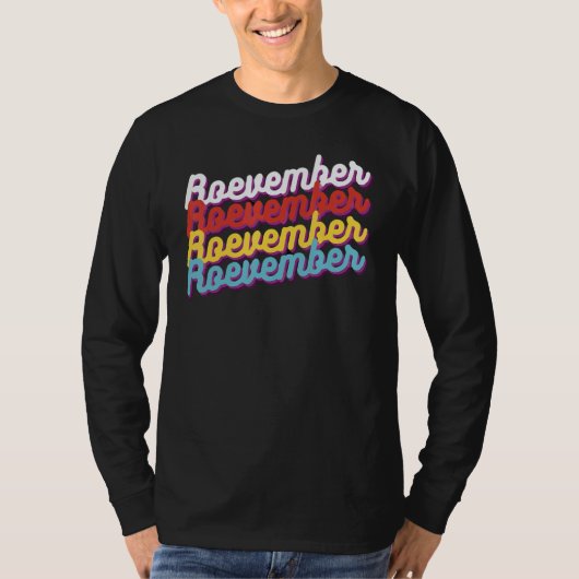 This November We Stand For Roevember Midterms 1 T-shirt (Voorkant)