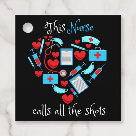 This Nurse Calls All Bedankjes Labels (Voorkant)