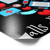 This Nurse Calls All Foto Afdruk (Hoek)