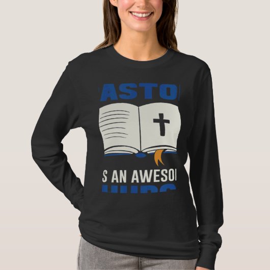 This Pastor Has An Awesome Congregation Pastor App T-shirt (Voorkant)