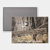 This place is for the birds magnet magneet (Voorkant / Achterkant)