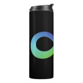 This rainbow infinity design can symbolize so many thermosbeker (Gedraaid links)