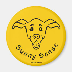 This Too Shall Pass met hondmagneetjes Magneet