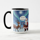 This Will Pep You Up Christmas Mug AI used (Gauche)
