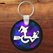 This Witch is Mobile Sleutelhanger (Achterkant)