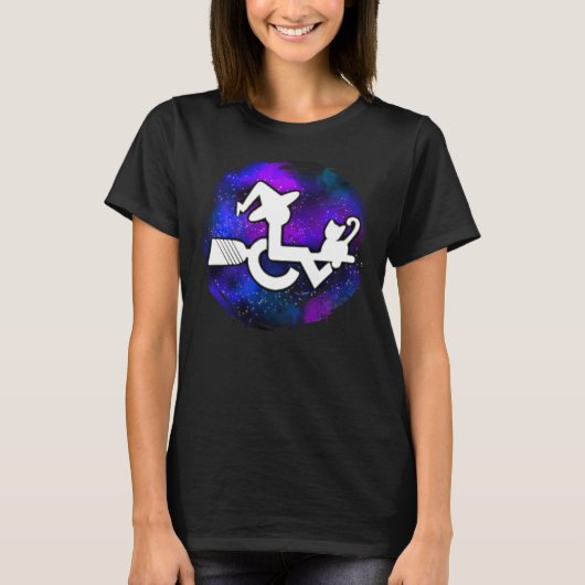 This Witch is Mobile T-shirt (Voorkant)