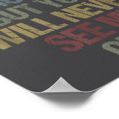 This You May See Me Struggle But You Will Never Se Poster (Hoek)