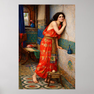 Thisbe door John William Waterhouse Poster
