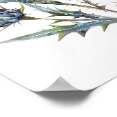 Thistart Print, Poster Fleur sauvage (Coin)