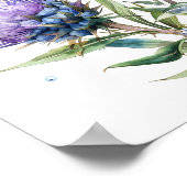 Thistart Print, Poster Fleur sauvage (Coin)