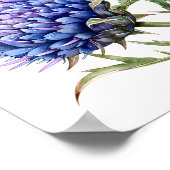 Thistle Art Print, Wildflower Poster (Hoek)